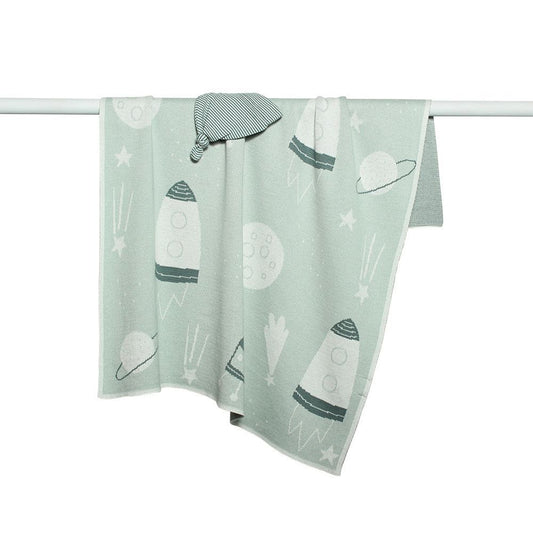 DLux Space Baby Blanket