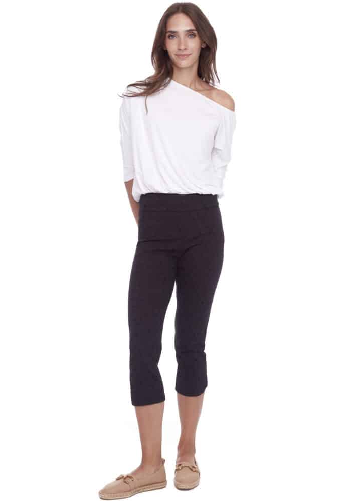 Up Pants Techno Crop Pant Jaquard 68114UP